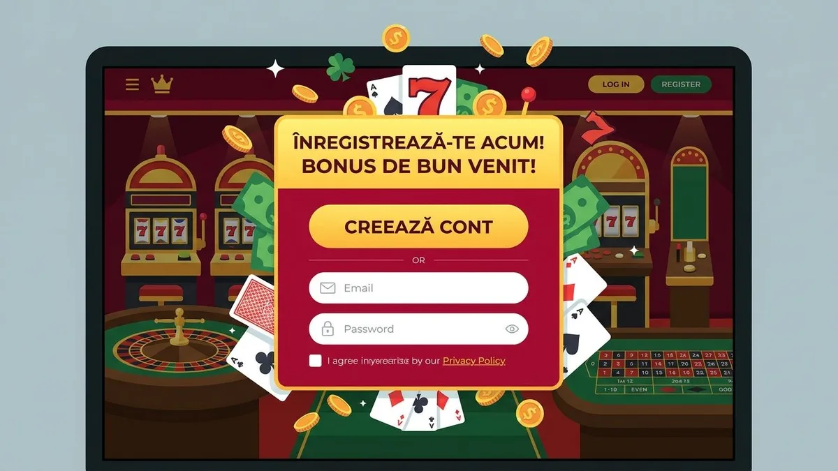 Înregistrare cu bonus